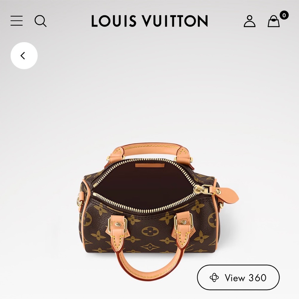 Louis Vuitton Nano Speedy Monogram NWT - Picture 3 of 10